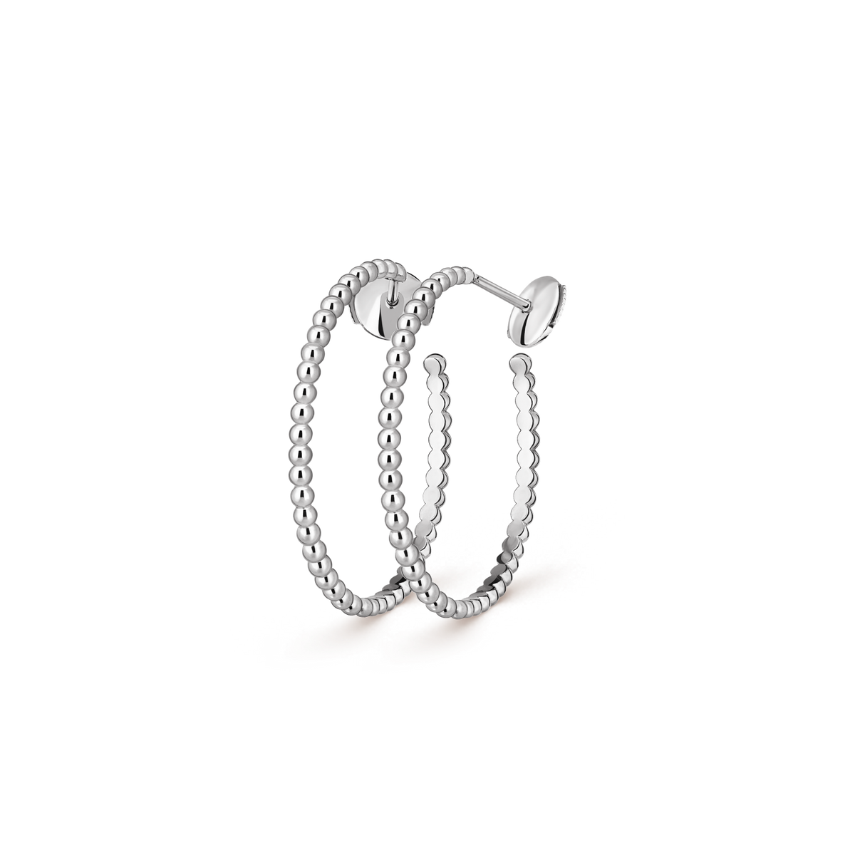 [✨ROSE💎] SMOOTH BEAD STUD EARRINGS