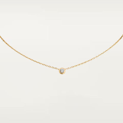 [✨ROSE💎]DAMOUR DIAMOND NECKLACE