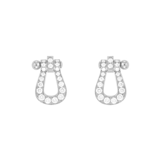 [✨ROSE💎]FORCE 10 FULL DIAMOND STUD EARRINGS MINI MODEL