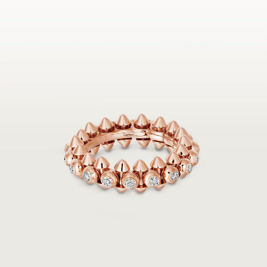 [✨ROSE💎]CLASH 6.8MM DIAMOND MEDIUM RING