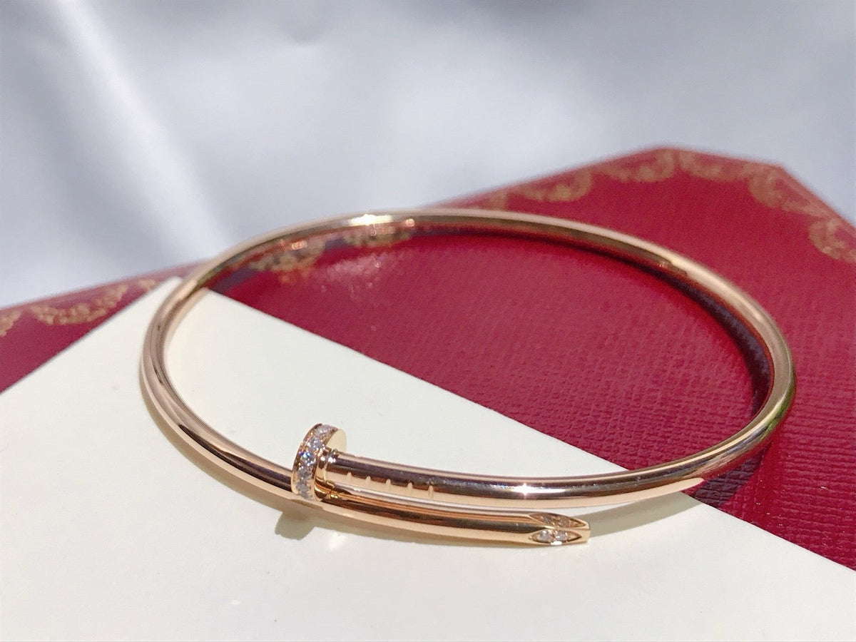 [✨ROSE💎]JUSTE BRACELET 2.5MM DIAMONDS