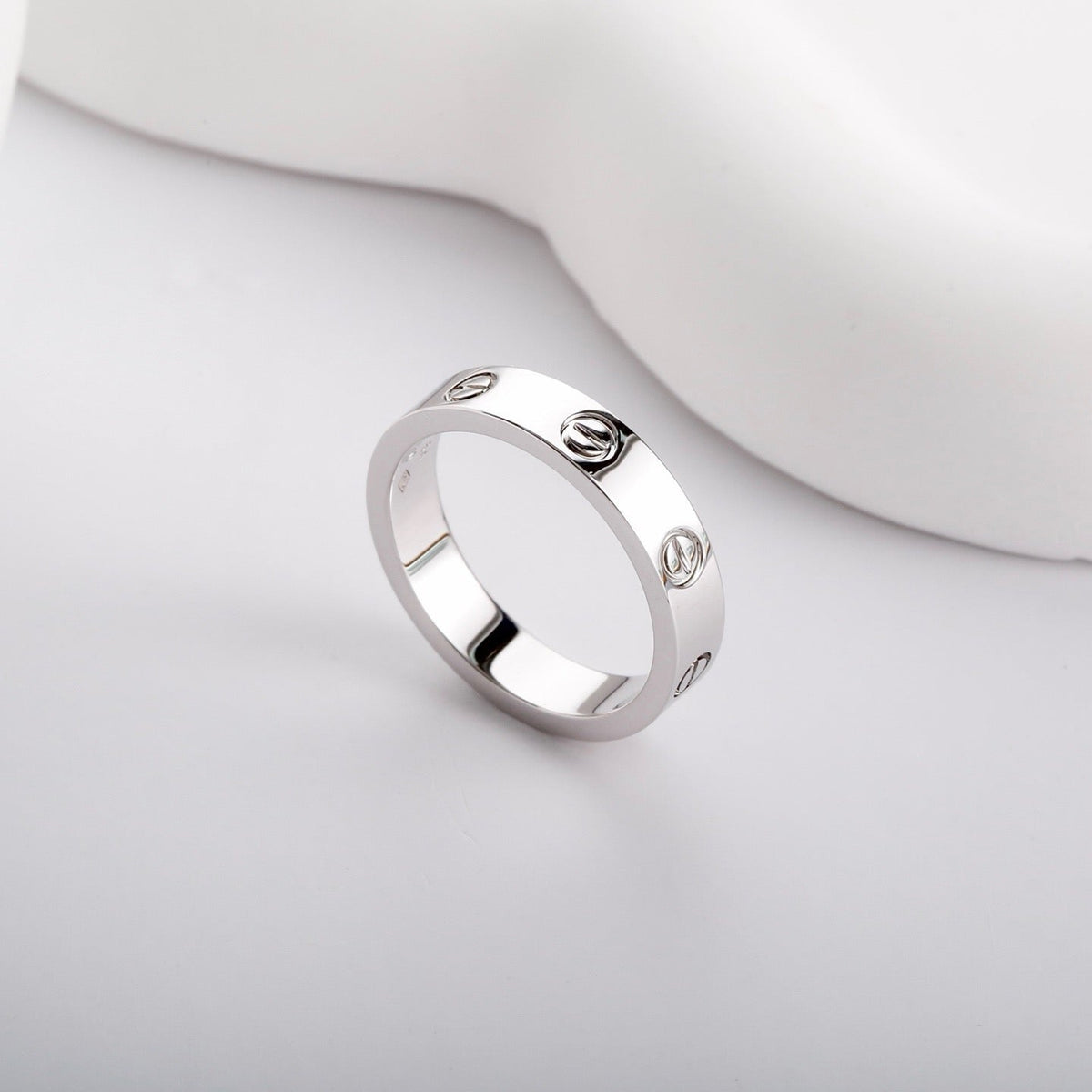 [✨ROSE💎]LOVE RING 3.6 MM NO DIAMOND