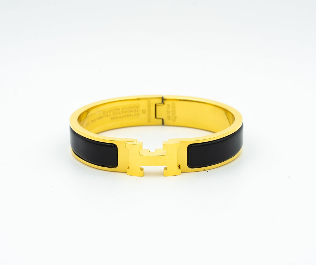 [✨ROSE💎]H BLACK BRACELET
