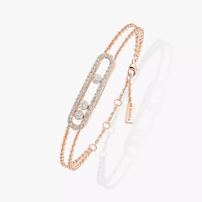 [✨ROSE💎] Move Classique pavé bracelet
