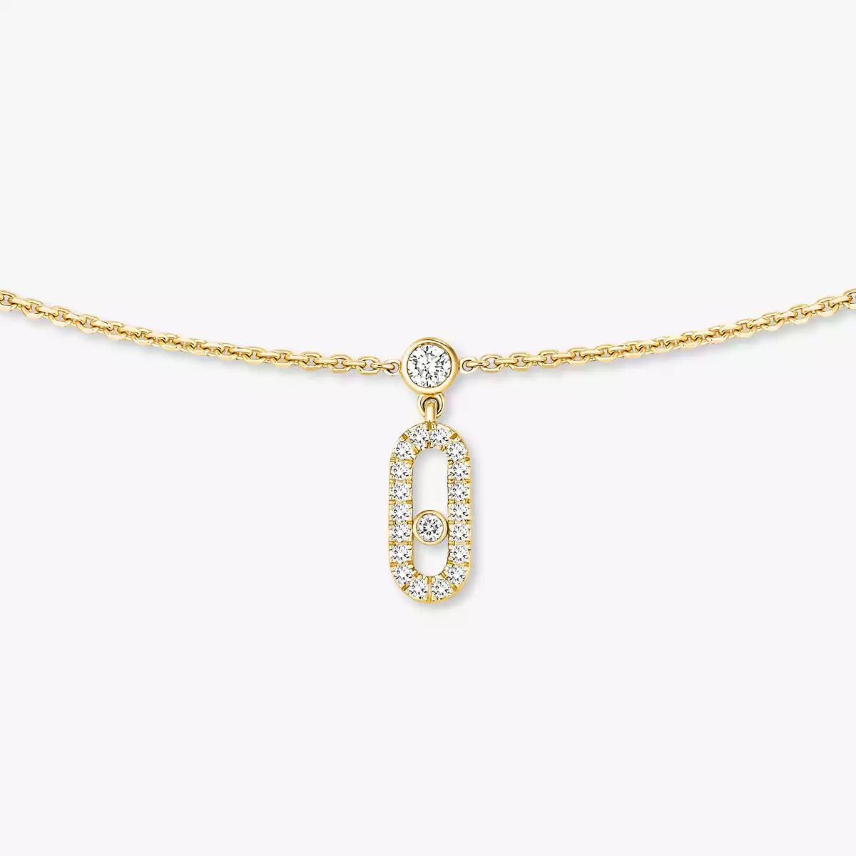 [✨ROSE💎]Move Uno Necklace