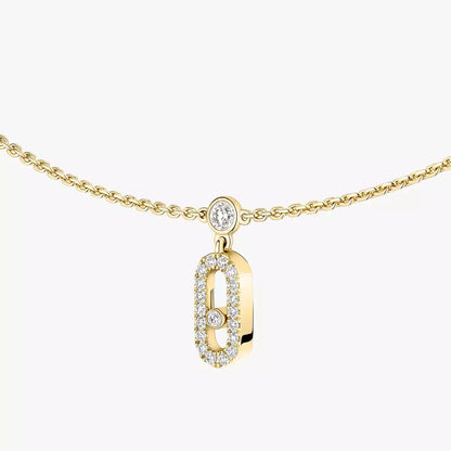 [✨ROSE💎]Move Uno Necklace