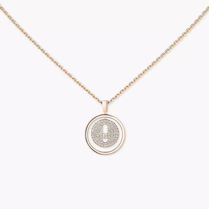 [✨ROSE💎] Lucky Move Diamond Necklace