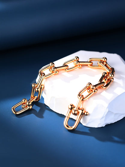 [✨ROSE💎]CHAIN LINK BRACELET